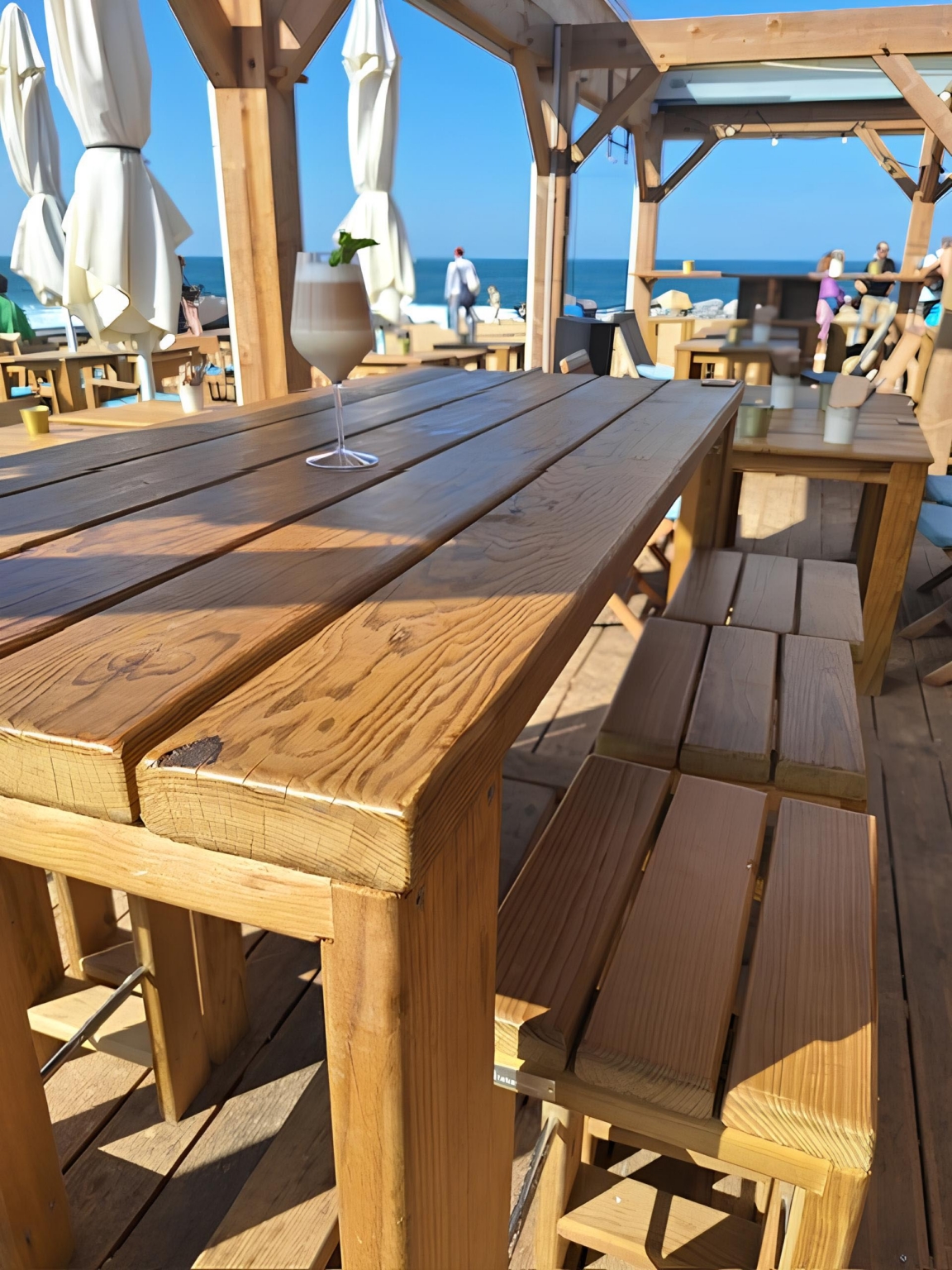 table haute bancs eola terra bois labat merle